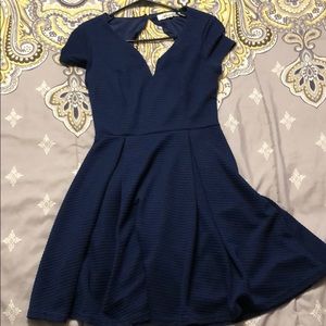 Navy dress